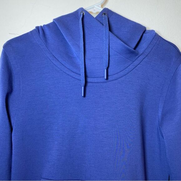LULULEMON City Sleek Everyday Casual Hoodie in Gatsby Blue Sz 4 Small - Picture 7 of 15